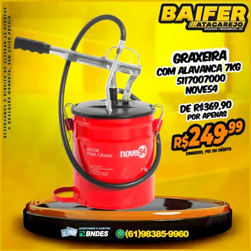 Bomba Manual Graxeira Com Alavanca 7kg 5117007000 Nove54