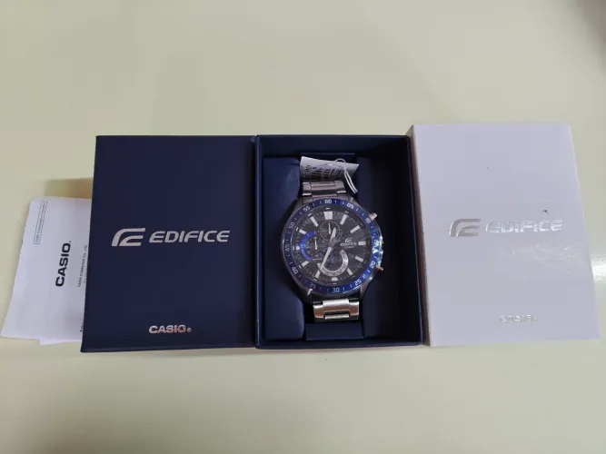 Relógio Casio Edifice Original Novo Lacrado com Nota Fiscal e 01 Ano Garantia 