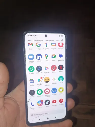 Poco M5 s memória de 128 gigas Cel top