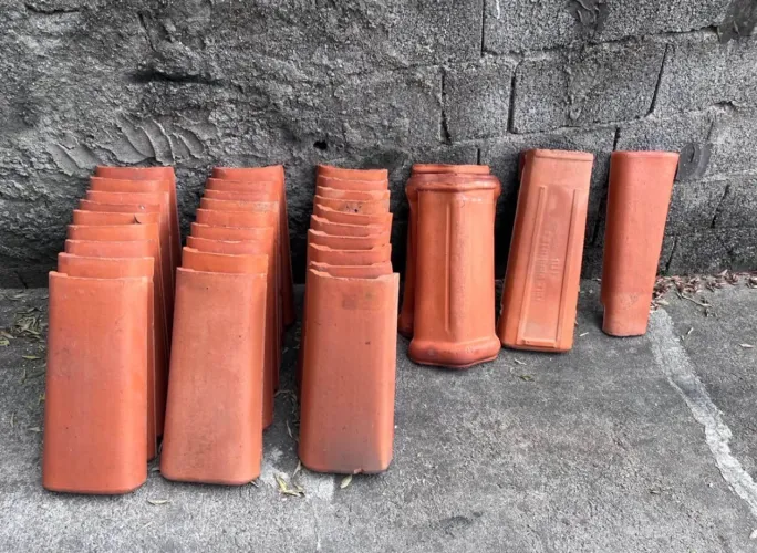 Telhas de cerâmica