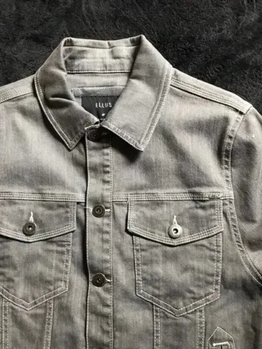 Ellus Jaqueta Jeans (cinza medio) tamanho P unisex