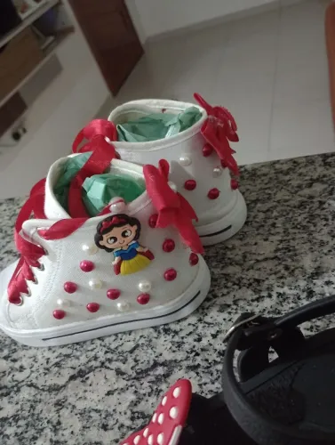 Sapato e percatas infantil