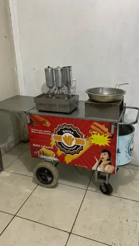 CARRO DE LANCHE COMPLETO 