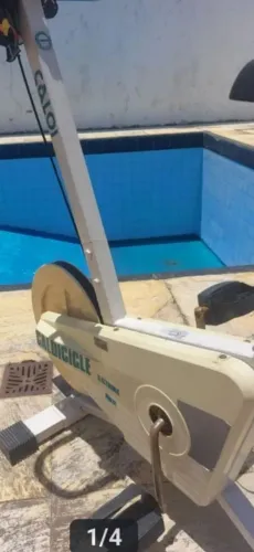 Bicicleta ergometrica treino em casa!