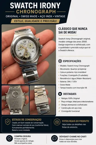Relógio Swatch Original - Excelente Estado