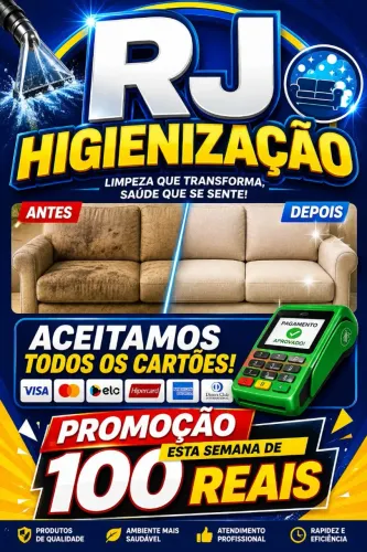 RJ higienização temos a solução para o seu estofado