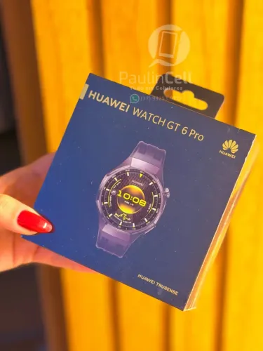 Huawei Watch GT 6 Pro novo lacrado