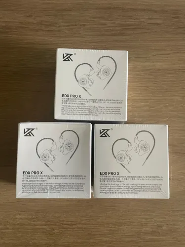 3 Fones KZ EDX PRO X - Lacrados