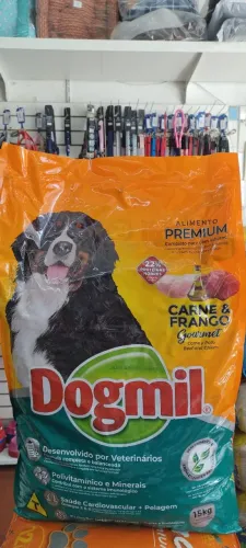 Ração Dogmil Premium Carne e Frango 15kg Lacrada