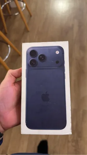 iPhone 17 pro max midnight blue 256gb novo na caixa 