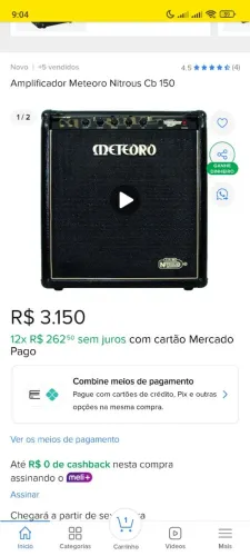 Cubo de baixo meteoro