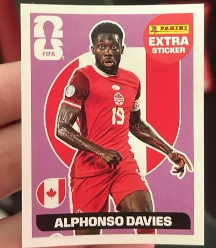 Figurinha da copa 2026, Legend Alphonso Davies
