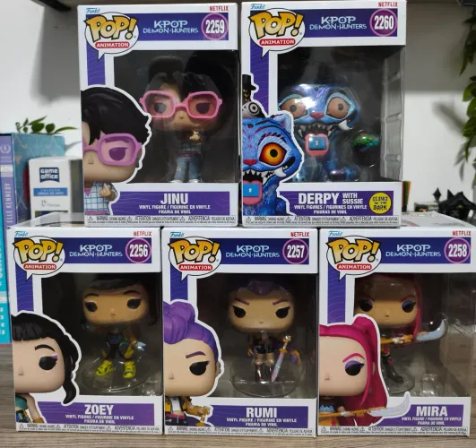 Funko pop guerreiras k pop
