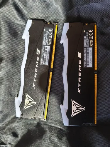 MEMÓRIA RAM 32GB DDR5 2X16GB RGB PATRIOT VIPER 7600MHZ CL36