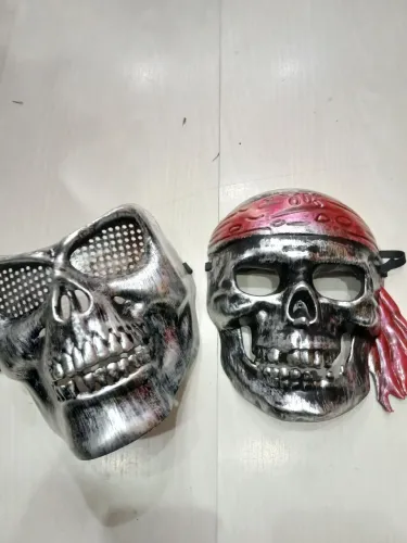 MÁSCARA CAVEIRA FANTASIA HALLOWEEN 