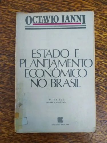 Livro Estado e Planejamento Econômico Brasil, Octavio Ianni