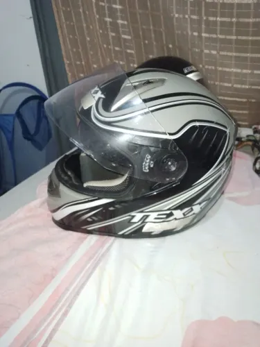Capacete texx, super confortável.