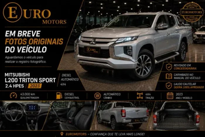 Mitsubishi L200 Triton Sport HPE-S 2.4 CD Dies. AUT 2023