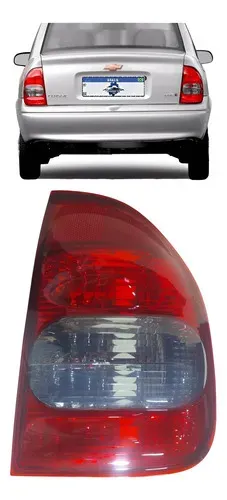 Lanterna Traseira Direito Corsa Classic 2003 A 2010 Fume Direito/passageiro Bicolor