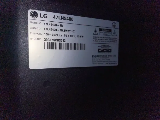 Tv LG 47 polegadas ( não e smart)