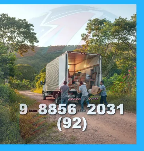 frete bau (92) 9 8856+2031 no centro aparecida chapada aleixo e adrianopolis com seguranca