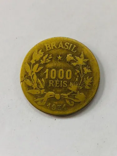 Moeda de 1000 réis - 1931