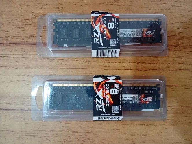 Memória RAM RZX DDR3 16GB (2x8GB) 1600MHz