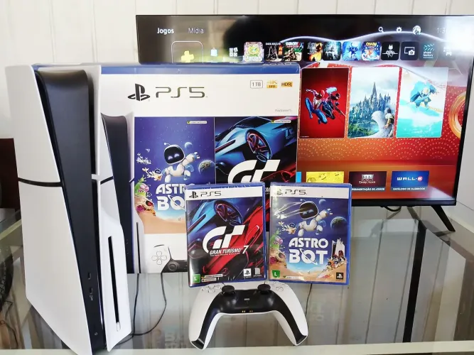 PlayStation 5 1tb mídia física em perfeito estado