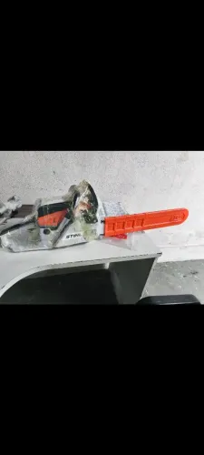 Moto serra nova no plastico 
