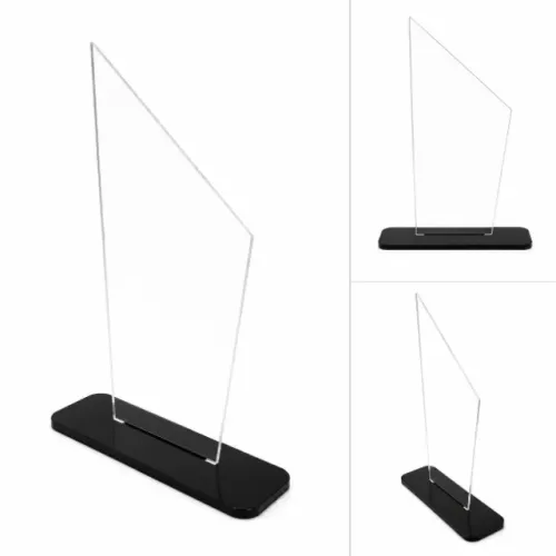 Troféu em Acrílico Cristal para personalização