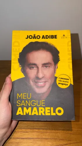 Livro João Adibe Meu Sangue Amarelo