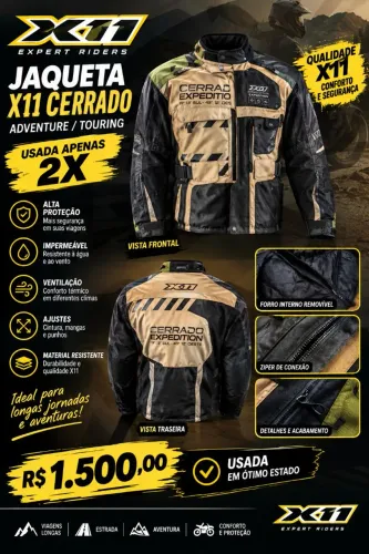Jaqueta X11 expedition