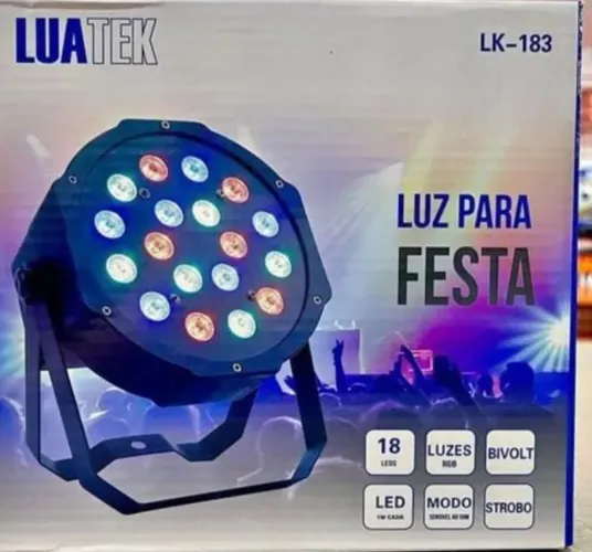 Canhão de Led 18w pra festa