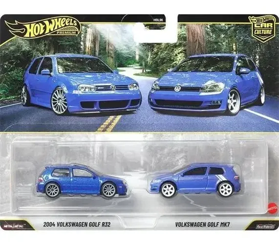 Hot Wheels 2-Pack Golf Volkswagen