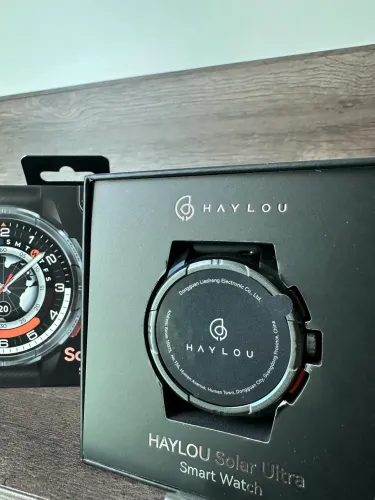 Relogio Smartwatch Haylou Solar Ultra - NOVO