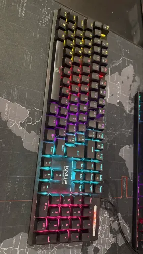 Teclado Mecânico LED KNUP - Funcionando Perfeitamente