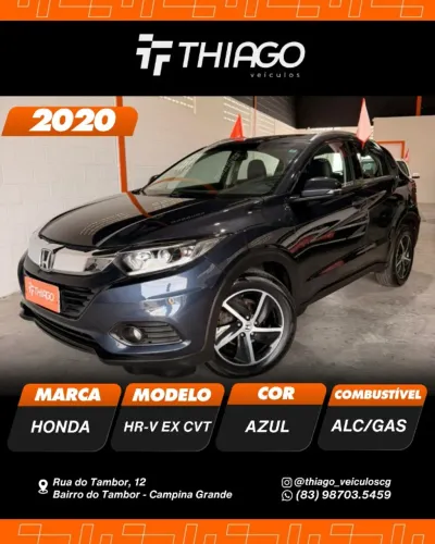 Honda HR-V EX 1.8 Flexone 16V 5P Aut. 2020