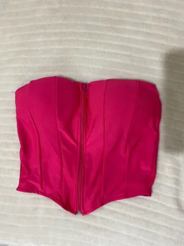 corset rosa (tamanho P)