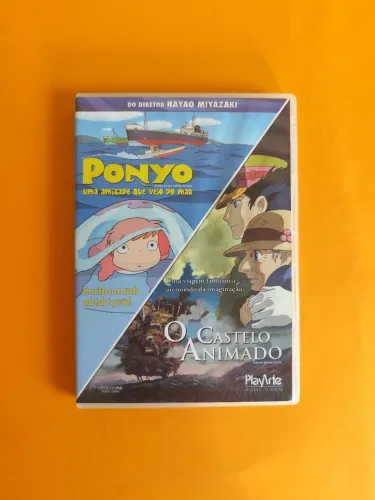 Dvd Duplo Ponyo E O Castelo Animado - Studio Ghibli - Hayao Miyazaki