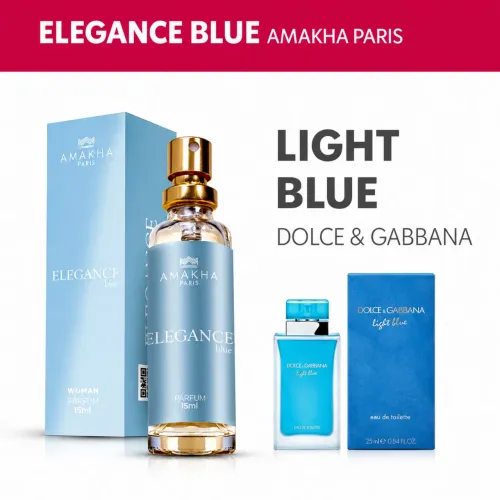 Perfume Importado Elegance Blue 15ml Amakha Paris
