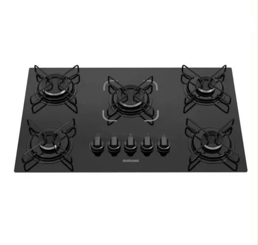 COOKTOP ITATIAIA 5 BOCAS NOVO E LACRADO!