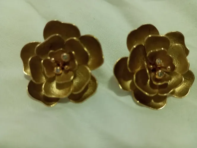 brincos ouro 18 alta joalheria