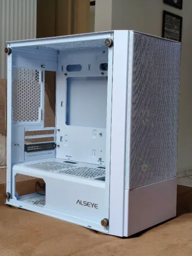 Gabinete gamer Alseye Ice White