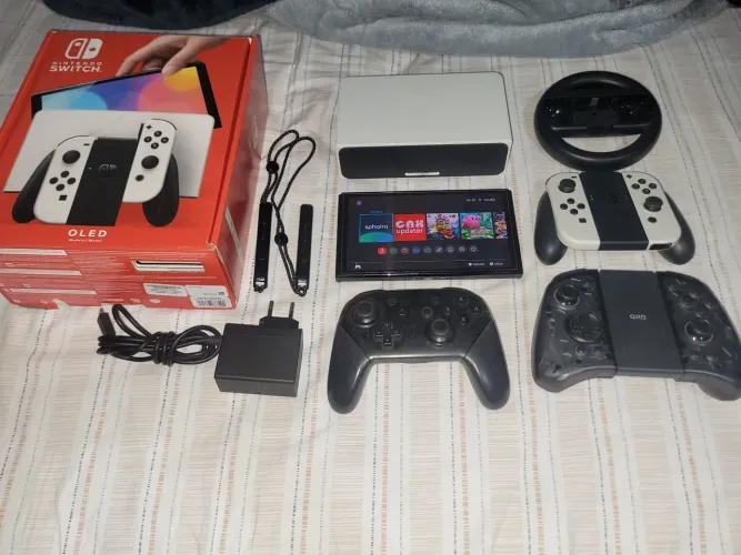 Nintendo Switch OLED 128GB - DESBLOQUEADO