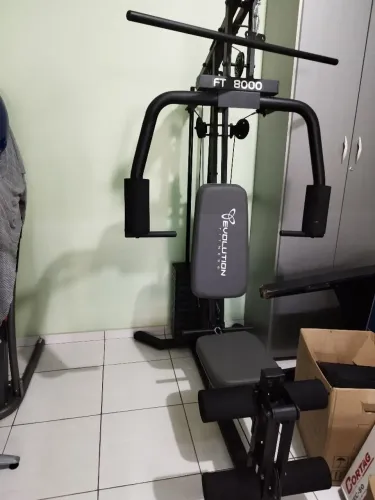 Academia em casa.