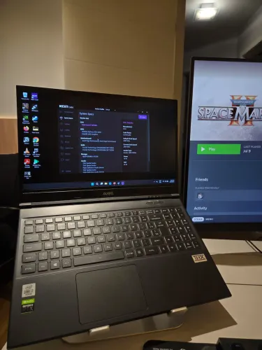 Notebook Avell A62 LIV i7-10ª 32GB RAM RTX 2060 6GB VRAM 144Hz - Com caixa original