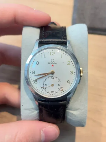 OMEGA ?RED STAR? MANUAL - VINTAGE