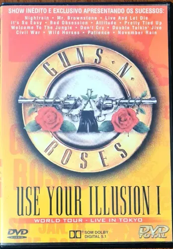DVD Guns'N'Roses - Use Your Illusion II - Live in Tokio