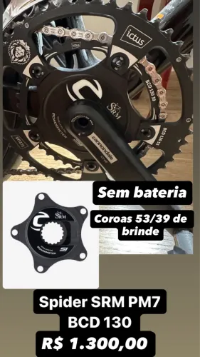Medidor de potencia spider PM7 SRM