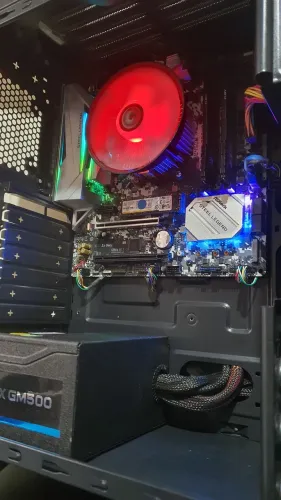 Cpu Gamer Ryzen 5, 16gb Kingston Fury, Nvme 512gb